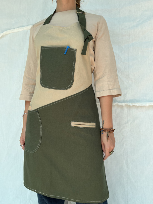 اپرون یونیسکس باریستا کتان