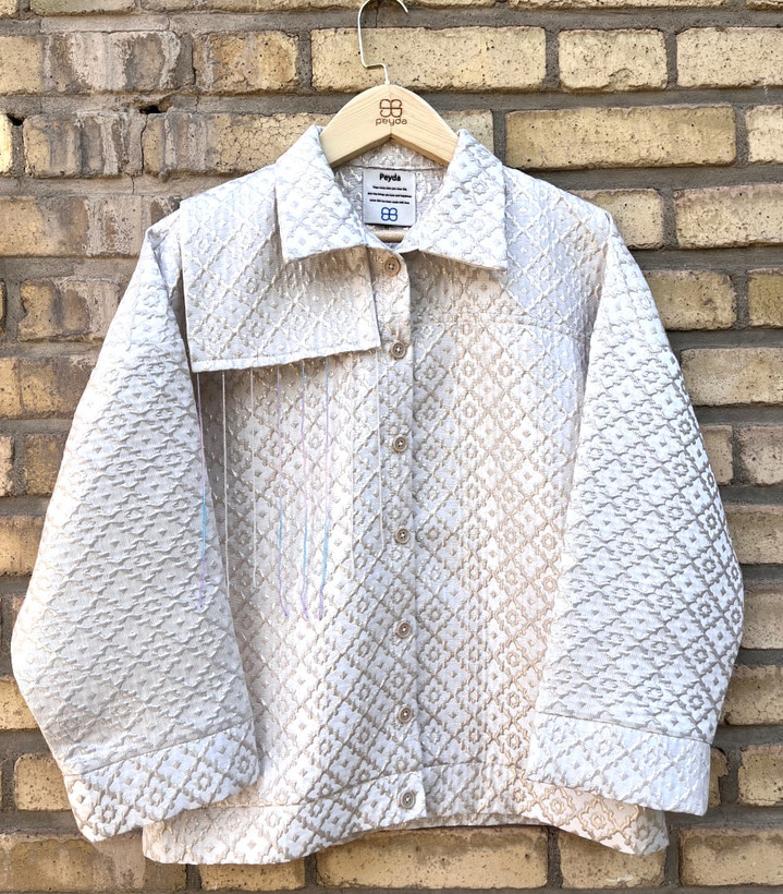 کت زنانه ژاکارد پیدا